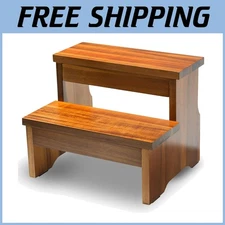 Portable Two Step Stool for Kitchen & Bathroom