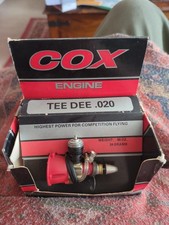 COX TEE-DEE .020 GLÜHMOTOR mit Ersatzglühke...