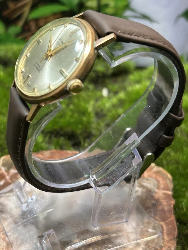 Extremely Rare Vintage Men’s GP Rodania Swiss Made 30j Automatic Watch. Runs - Image 3 of 4