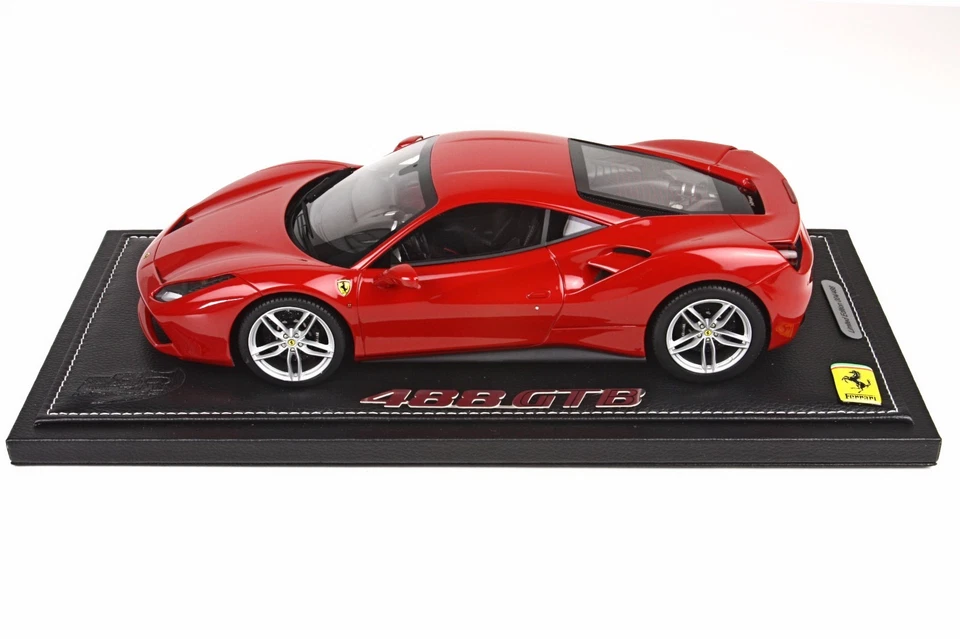 P18106 - 1/18 - BBR Ferrari 488 GTB 85° Geneve Rosso Corsa - Limited 488 pcs - Immagine 3 di 4