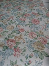 VTG STYLE ROSE FLORAL REVERSIBLE DOUBEL DUVET COVER&NEXT TONAL OXFORD P. CASES