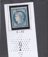 fr pub ! CERES N°60 etoile paris N°9 P 2 variété RARE 1er Choix  belle cote !