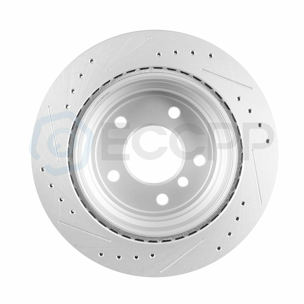 Rear Discs Brake Rotors For 20072008 BMW 328Xi E90 AWD Drilled and