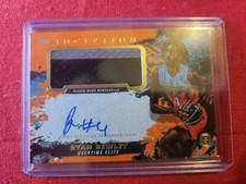 2021-22 Topps Inception Overtime Elite Patch Orange Ryan Bewley 5/10 Player Worn