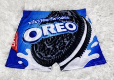 Pantalones Cortos Elásticos Oreo Temáticos de Galletas/Merienda Botín/Pantalones Cortos de Yoga