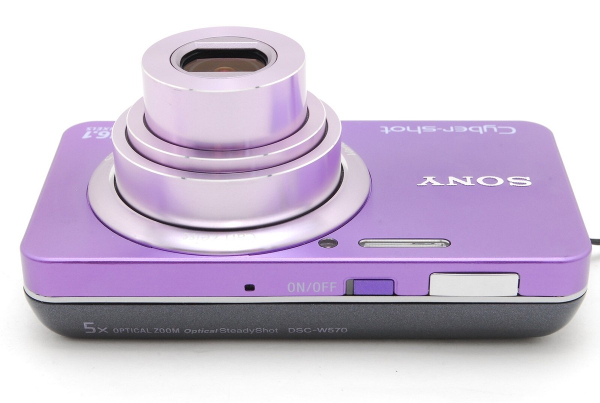 SONY Cyber Shot DSC-W570 violet purple Digital Camera-95%NEW SONY Cyber Shot DSC-W570 violet purple Digital Camera-95%NEW