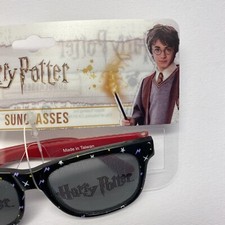Harry Potter Sunglasses Warner Bros Wizarding World Black  Red Frame Kids