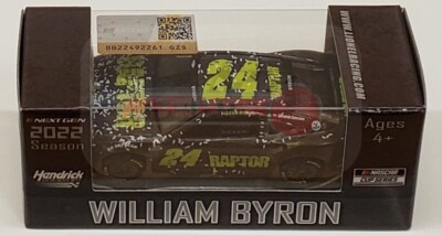William Byron 2022 Lionel #24 Raptor Martinsville Raced Win NEXT GEN Camaro 1/64