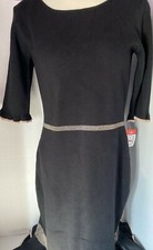 NWT Taylor Woman’s Black Sweater Dress Style #6467 Medium