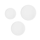 3 Pcs painting color round acrylic board Acrylic Disc Acrylic Sheet Board