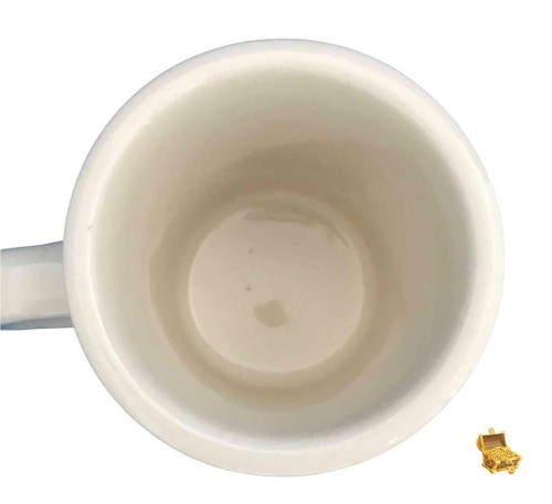 Vintage Dunkin' Donuts "Bring On The Donuts" Restaurant Stil Keramik Kaffeebecher - Bild 4 von 5