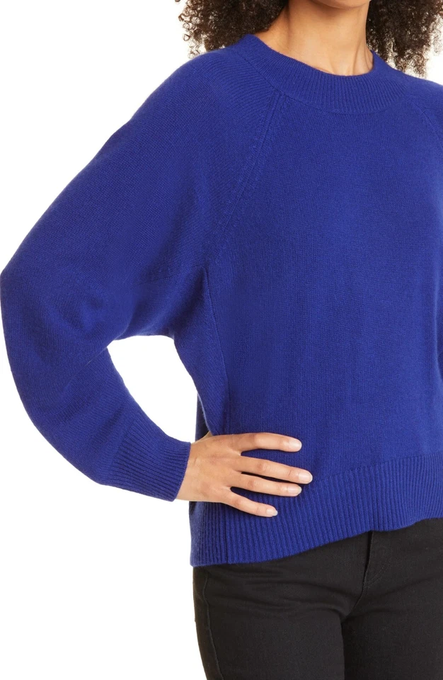 Suéter suéter de cachemir azul para mujer Emporio Armani IT 36 / XXS / US 0 Foto 3 de 4