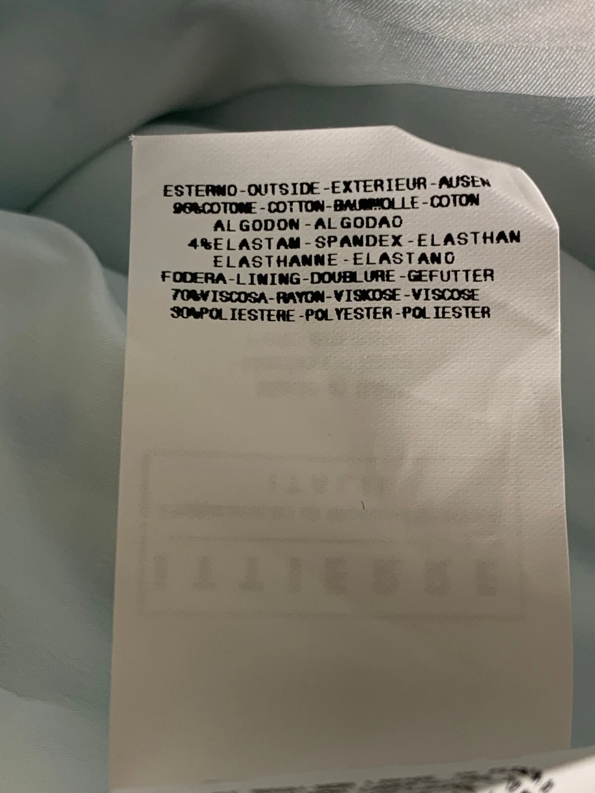 Abito donna VJC Versace floreale cotone elastan UK 18 EU 46