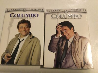 Columbo Complete Fifth Sixth & Seventh DVD Seasons 5 6 7