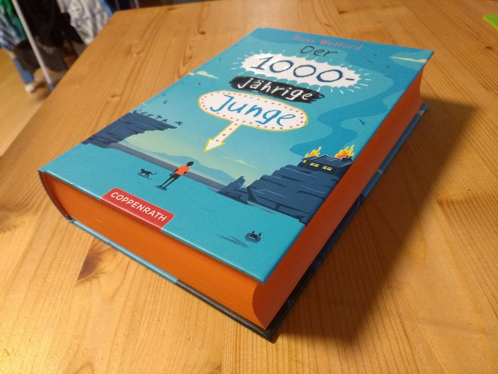 Thumbnail - Der 1000-jährige Junge (deutsch) Von Ross Wellford Gebundenes Buch