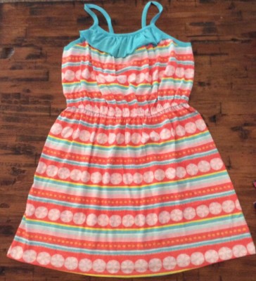 NWT Gymboree Girls Teal Coral Seashells Knit Mix N Match Dress Size 4 ...