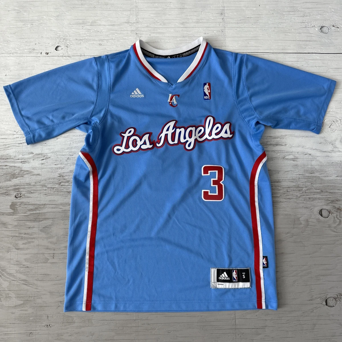 NBA Los Angeles Clippers Back In Blue Chris Paul #3 Sleeved