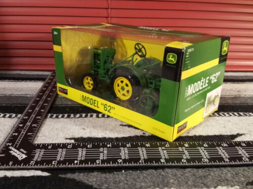 J D 62 w/ L-14 1 Row Cult 1/16 Diecast Farm Tractor Replica by SpecCast - Picture 4 of 5