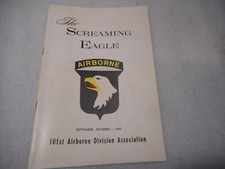 Screaming Eagle 101st Airborne Division Newsletter September October 1965