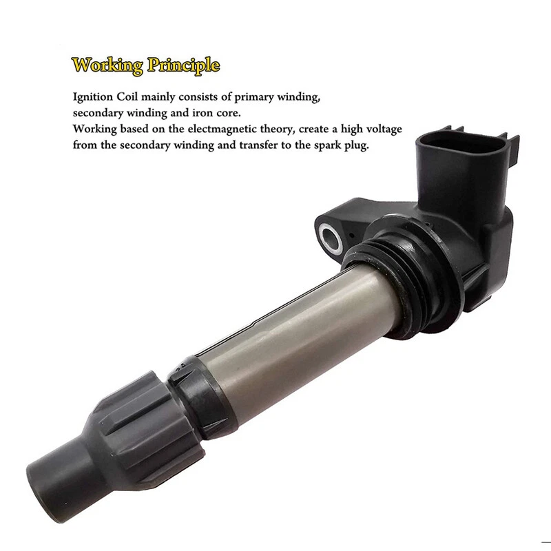 6x Ignition Coils + 6x Spark Plugs for 2010-2015 Chevrolet Traverse Camaro 3.6L - Image 3 of 4