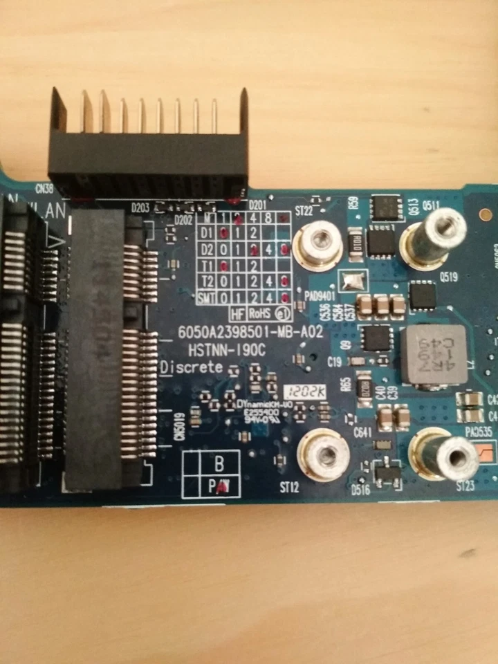 Placa base de portátil HP Elitebook 8460p Intel i7 6050A2398501-MB-A02 Discrete - Imagen 2 de 4