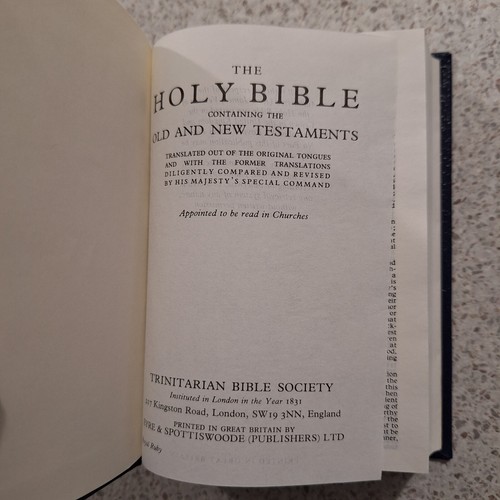 Santa Biblia Sociedad Bíblica Trinitaria. Biblia de tapa dura del Antiguo y Nuevo Testamento - Imagen 4 de 5