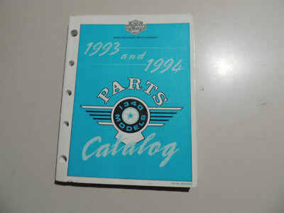 1993-1994 Harley-Davidson FLST FXST Softail FXD Dyna FLT FLH FXR parts catalog /