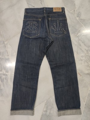 Stussy Rough & Rugged Denim Straight Jeans W28 L39.5 | eBay