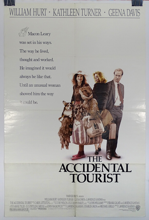 THE ACCIDENTAL TOURIST 1988 ONE SHEET ORIGINAL MOVIE POSTER