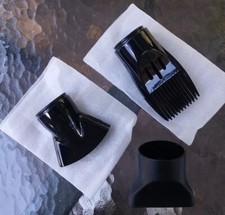 UNIVERSAL HAIR DRYER ATTACHMENT REPLACEMENT PARTS COMB - CONCENRATORS SET OF 3