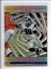 AARON DONALD 2018 PANINI ILLUSIONS #CS-AD CLEAR SHOTS #290/299 AJ4786