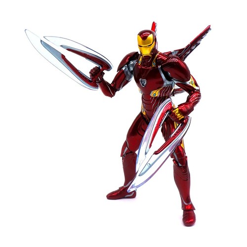 ZD Toys Iron Man Mark50 Legends Comic Heroes PVC Action Figure Model Toy - Picture 4 of 16