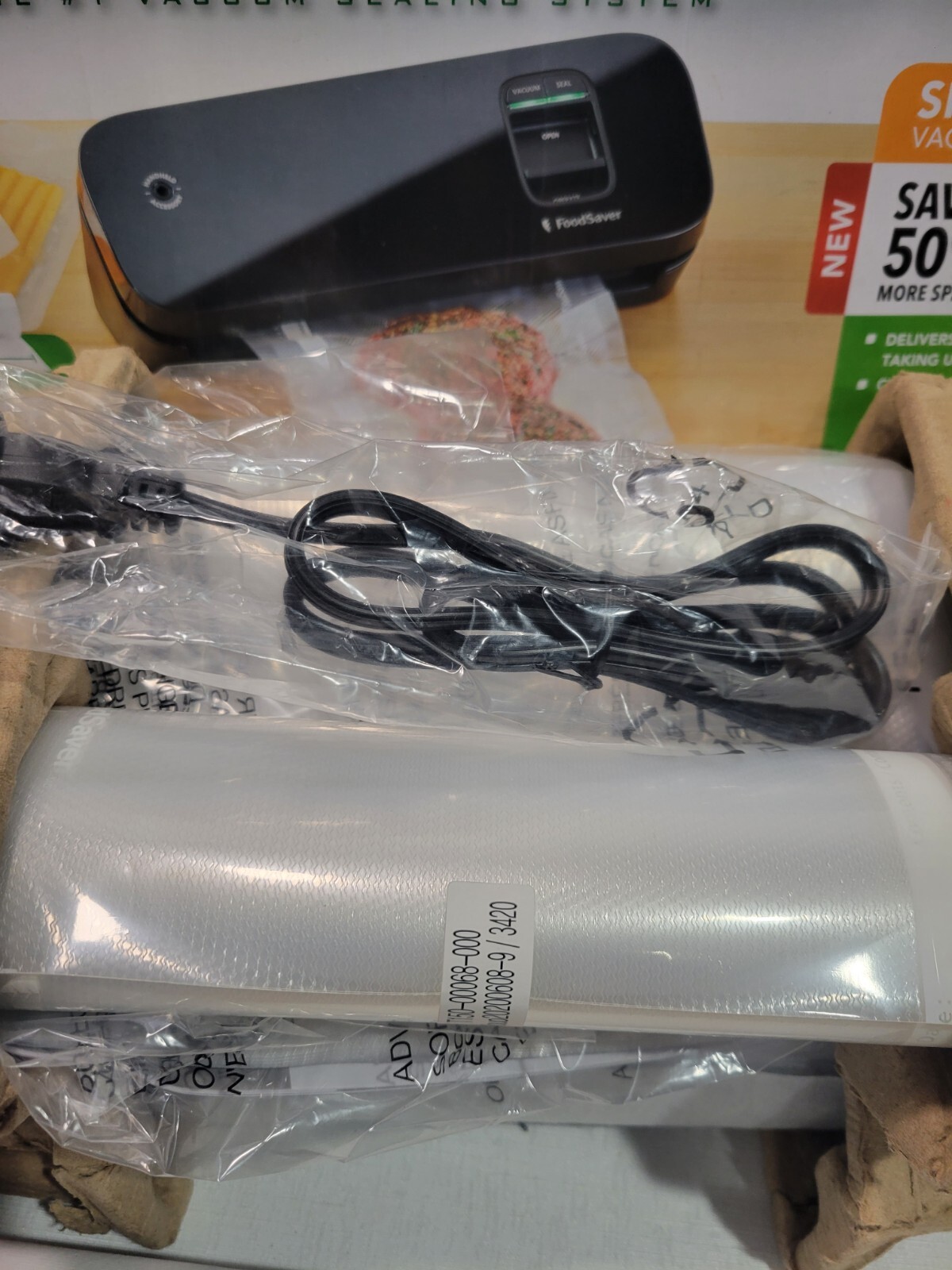 Kitchen Food Vacuum Machine FoodSaver Space Saving Vacuum Sealer System VS1120 eBay