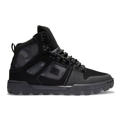 DC shoes Pure High Wr Stiefel Wnt Schwarz Grau Schuhe Winter Neu 41 42 43 44 45