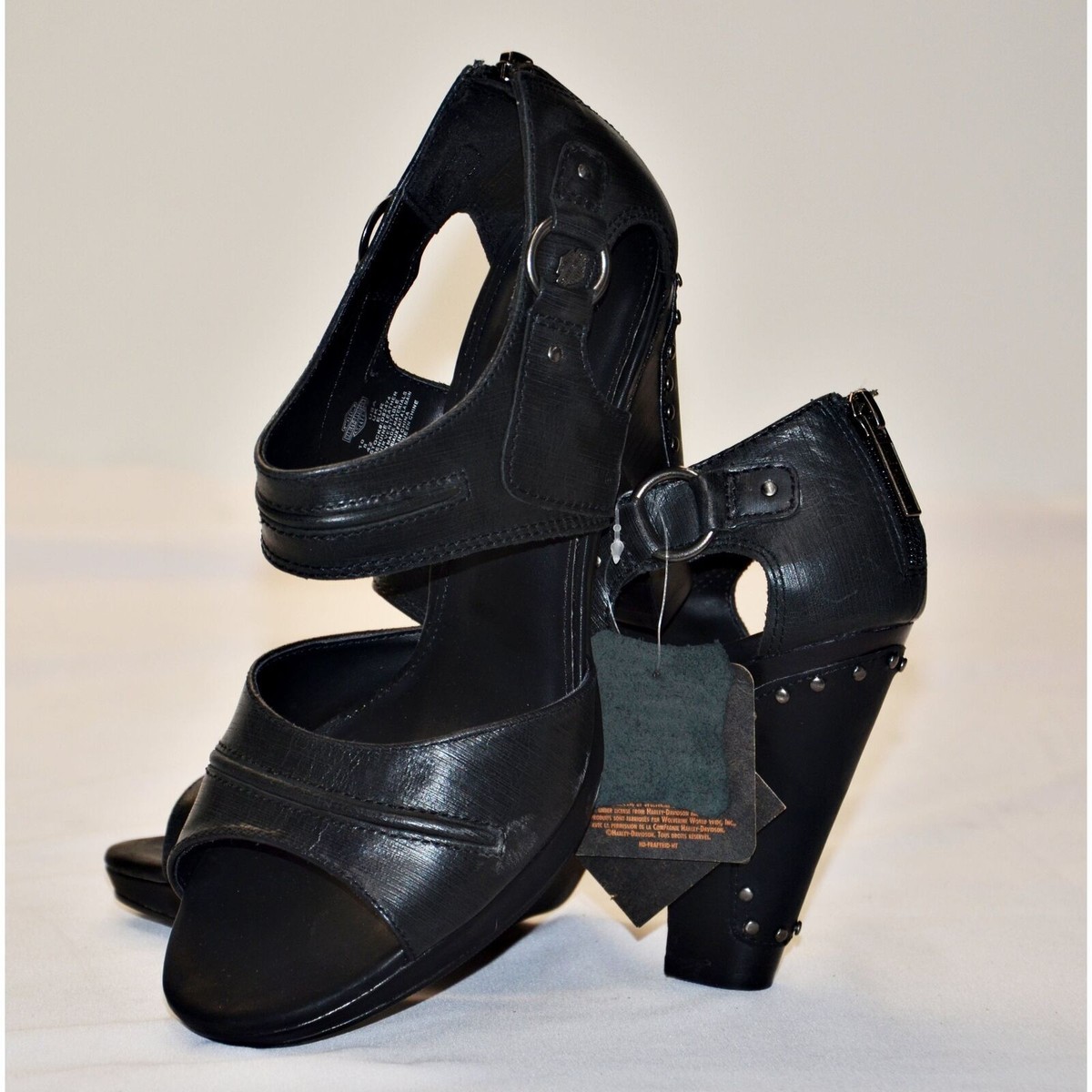 Harley-Davidson® Women's Ladies GILLIAN Black Leather
