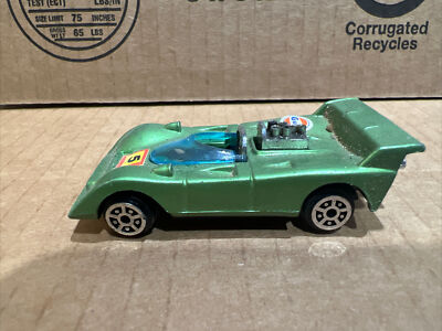 VINTAGE TINTOYS W.T. 505 GREEN GULF MIRAGE RACE CAR MADE IN HONG
