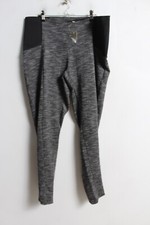 George Womens Thick Knit Leggings Bottoms Grey - Size 16 L39 NEW