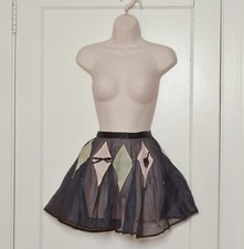 Sheer Black Vintage Hostess Apron