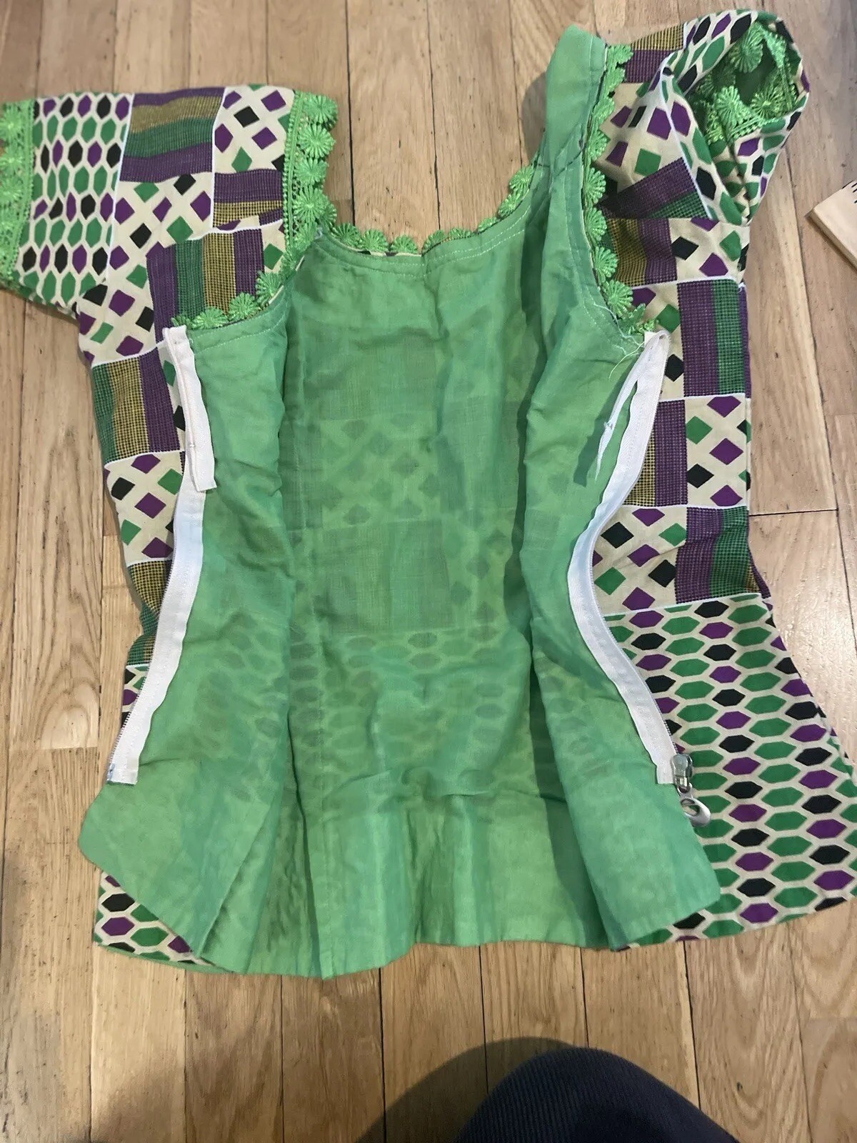 Beautiful  Geometric Tribal BoHo Multi colored Bl… - image 13