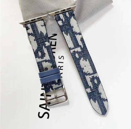 Designer Leather Watch Strap Suitable For All Apple Watch Models New 2025 - Bild 7 von 21