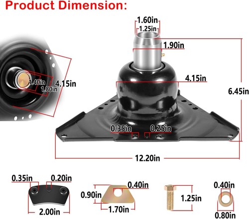 14” Engine Coupler For Mercruiser Outdrive GM V6 V8 Alpha 18643A5 1983-Up - Bild 7 von 7