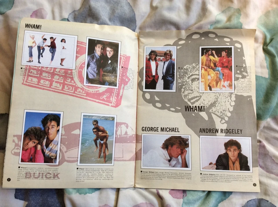 1986 Smash Hits Magazine Sticker Collection Panini 175/180 Of Original Set Rare - Image 4 of 4