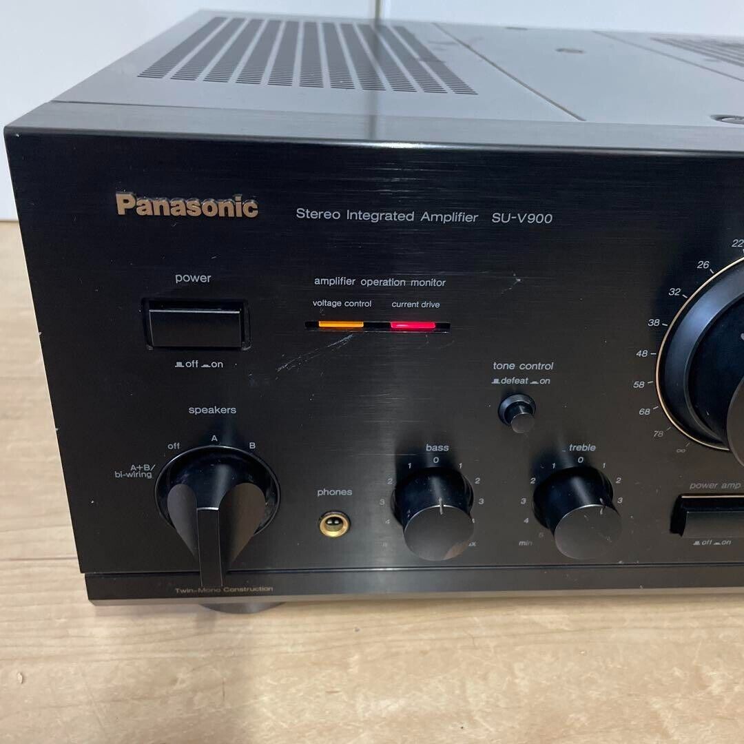 Panasonic High-End Integrated Amplifier SU-V900 - Fully Panasonic High-End Integrated Amplifier SU-V900 - Fully