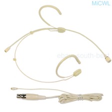 Detachable Cardioid Headset Microphone for AKG Samson mini XLR 3P Separate Wire