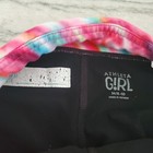 Athleta Girl Black Cropped Leggings with Pink Rainbow Waistband Size M 8-10 — photo 3