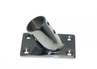 Relingsbeschlag Relingsfuß Flaggenstockhalter V4A 25 Mm ARBO-INOX®