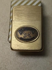 Claymore Scotch Whiskey Gold Tone Lighter Made in the USA