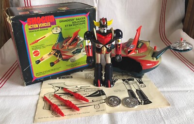 Goldorak und seine Untertasse - Popy Mattel 1978 - Shogun Action Vehicles