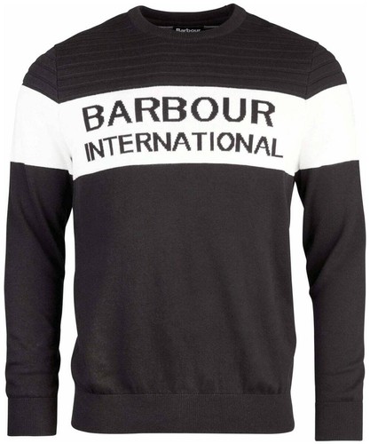 barbour jumper mens