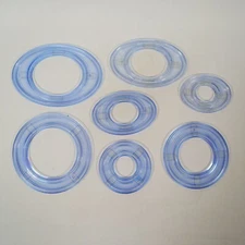 Creative Memories Cutting System Patterns Circles & Ovals Lot Of 7